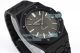 Swiss Audemars Piguet Royal Oak Grey Tapisserie Dial Replica Black Venom Watch (2)_th.jpg